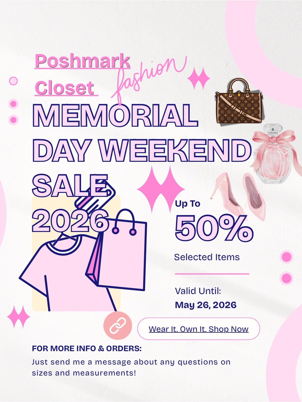 Memorial Day Weekend Sale
